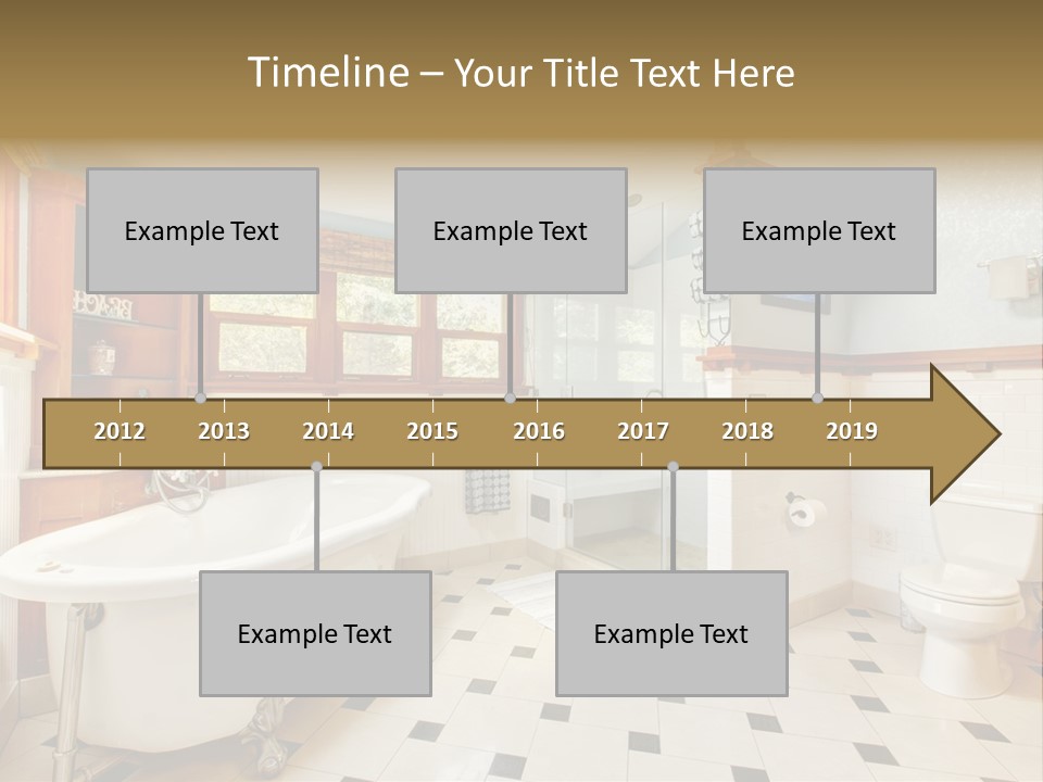 Beautiful Bunch Arrangement PowerPoint Template