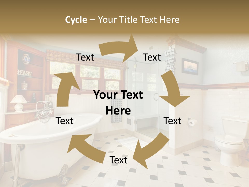 Beautiful Bunch Arrangement PowerPoint Template
