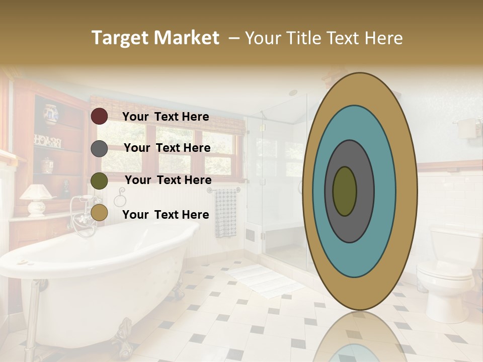 Beautiful Bunch Arrangement PowerPoint Template