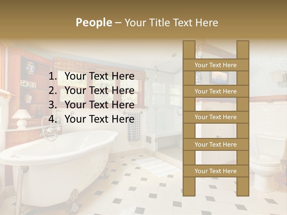 Beautiful Bunch Arrangement PowerPoint Template