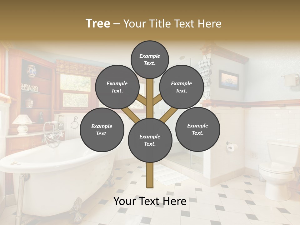 Beautiful Bunch Arrangement PowerPoint Template