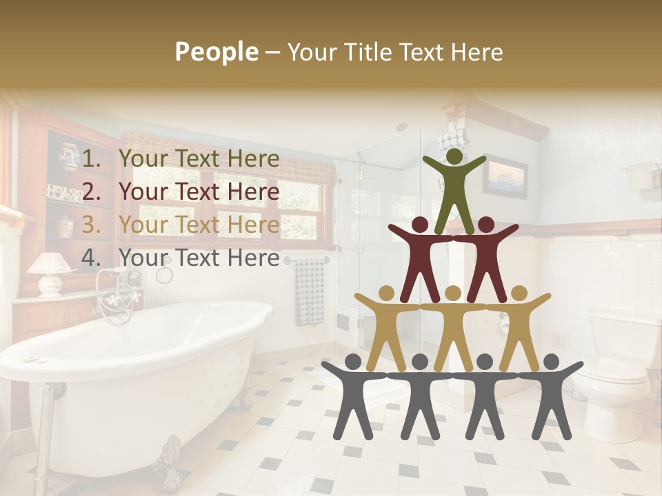 Beautiful Bunch Arrangement PowerPoint Template