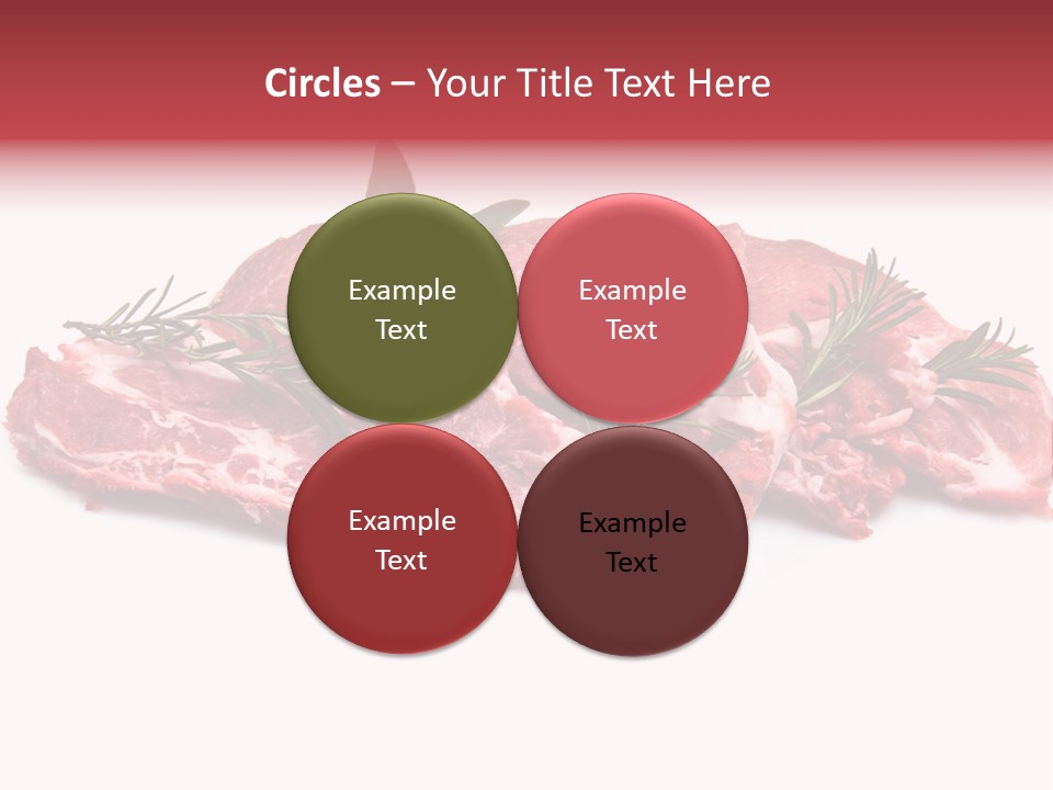 Cruda Salvia Macellaio PowerPoint Template