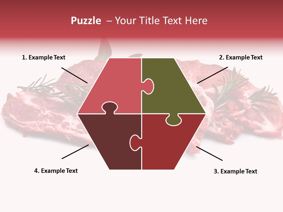 Cruda Salvia Macellaio PowerPoint Template