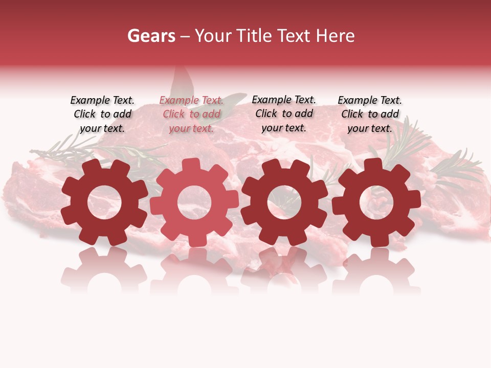 Cruda Salvia Macellaio PowerPoint Template