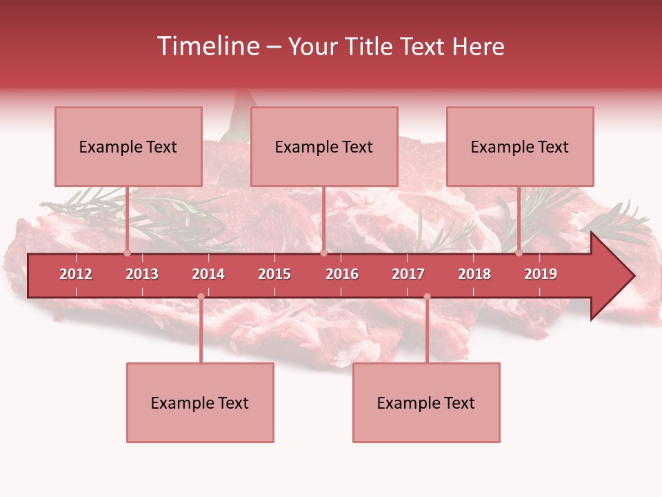Cruda Salvia Macellaio PowerPoint Template