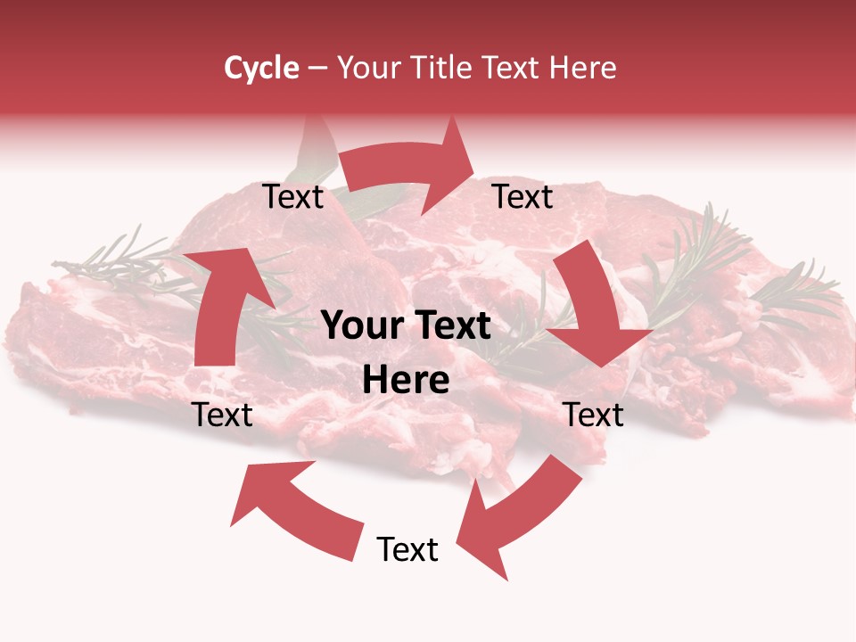 Cruda Salvia Macellaio PowerPoint Template