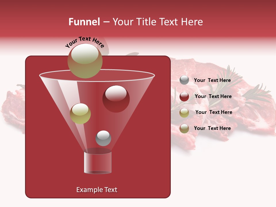 Cruda Salvia Macellaio PowerPoint Template