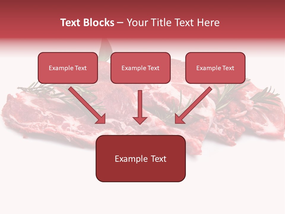 Cruda Salvia Macellaio PowerPoint Template