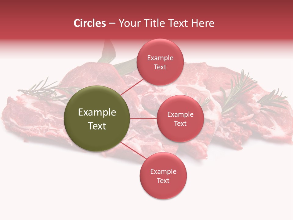 Cruda Salvia Macellaio PowerPoint Template