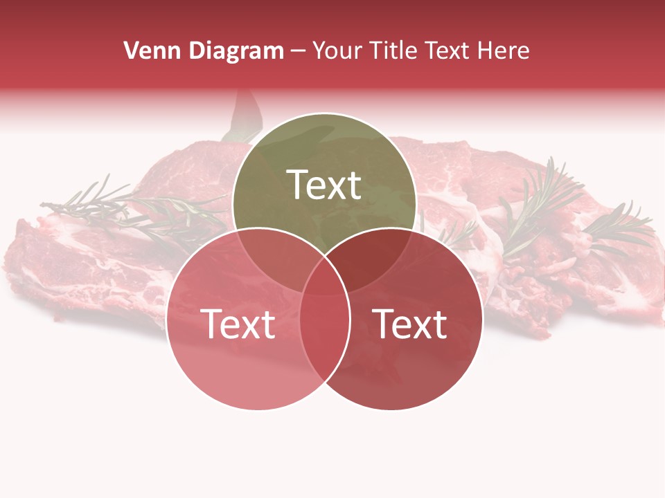 Cruda Salvia Macellaio PowerPoint Template