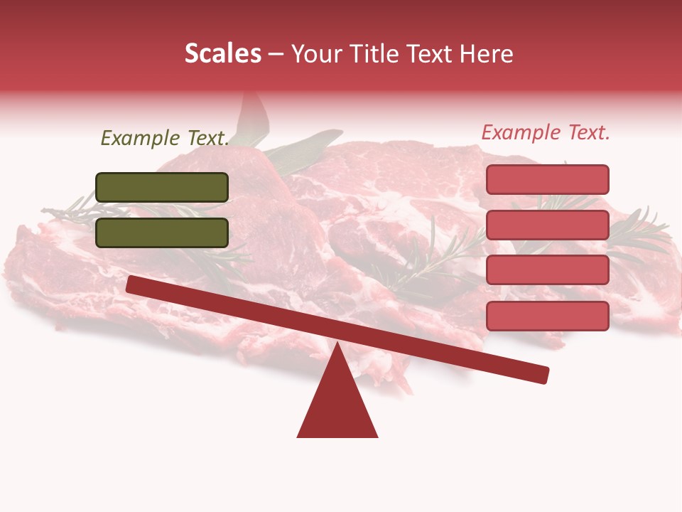 Cruda Salvia Macellaio PowerPoint Template