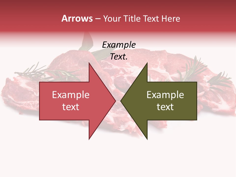 Cruda Salvia Macellaio PowerPoint Template