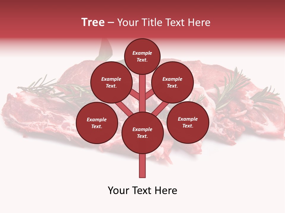 Cruda Salvia Macellaio PowerPoint Template