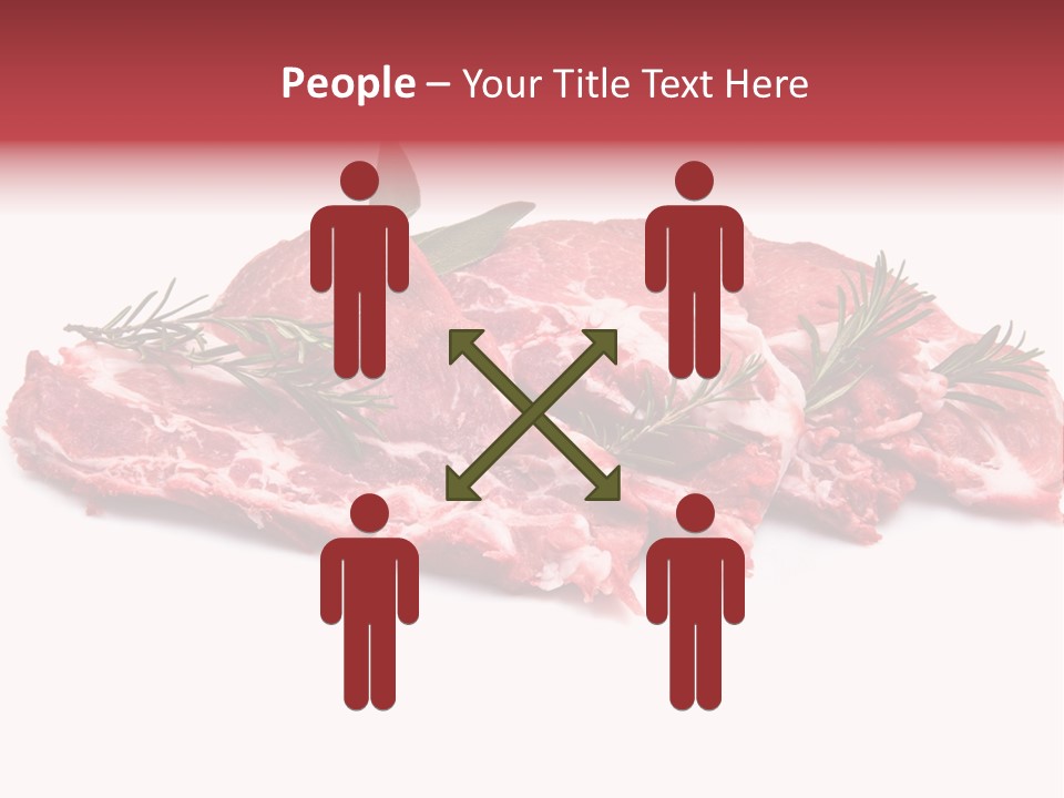 Cruda Salvia Macellaio PowerPoint Template