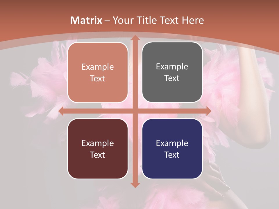 Party Lights Glamour Striptease PowerPoint Template