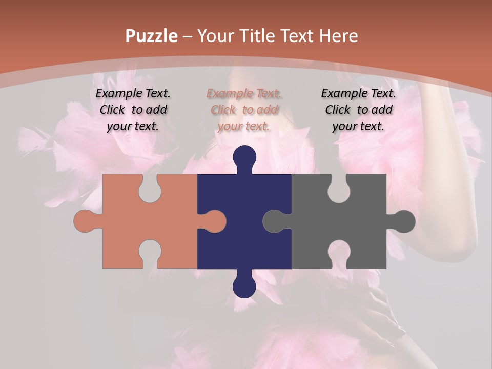 Party Lights Glamour Striptease PowerPoint Template