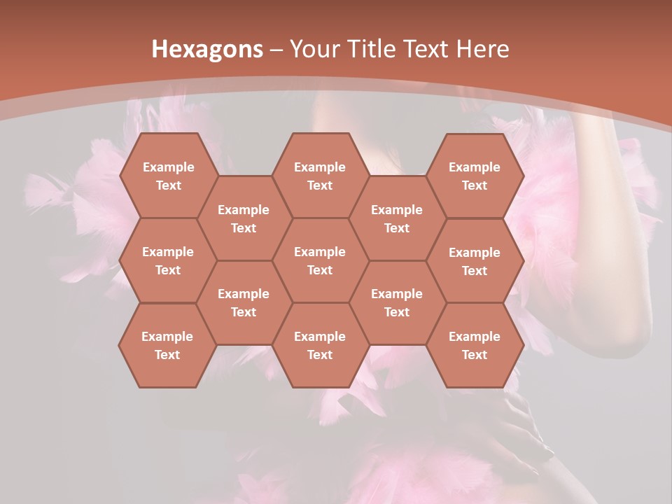 Party Lights Glamour Striptease PowerPoint Template