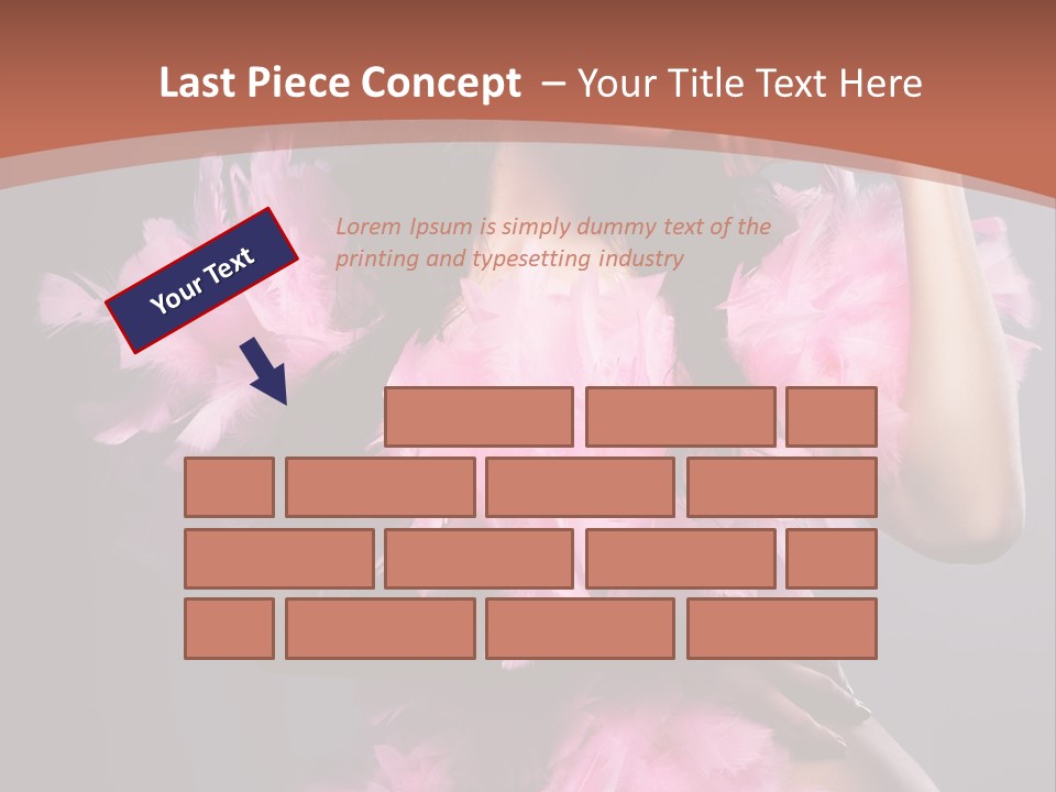 Party Lights Glamour Striptease PowerPoint Template