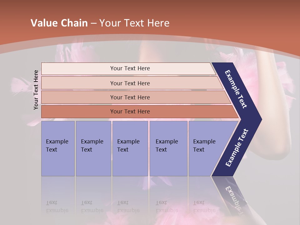 Party Lights Glamour Striptease PowerPoint Template