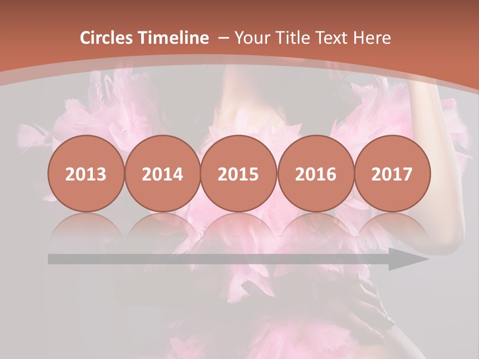 Party Lights Glamour Striptease PowerPoint Template