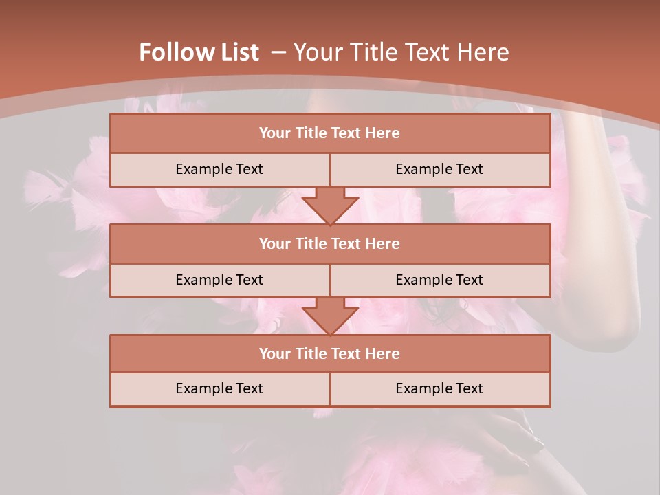 Party Lights Glamour Striptease PowerPoint Template