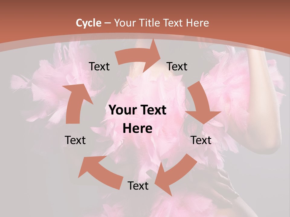 Party Lights Glamour Striptease PowerPoint Template