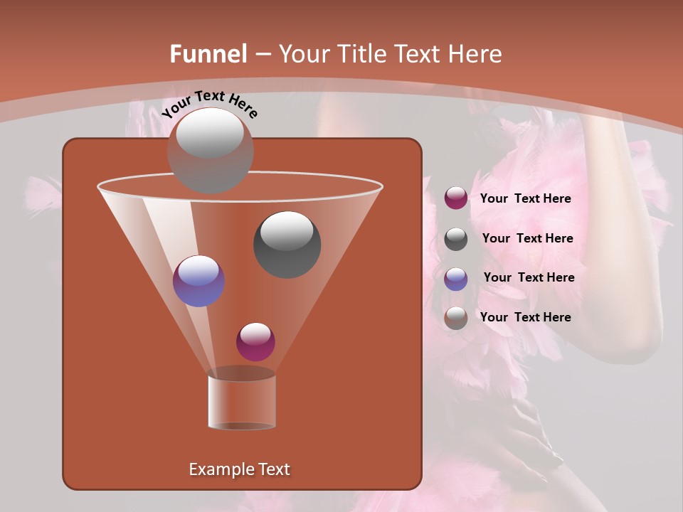 Party Lights Glamour Striptease PowerPoint Template