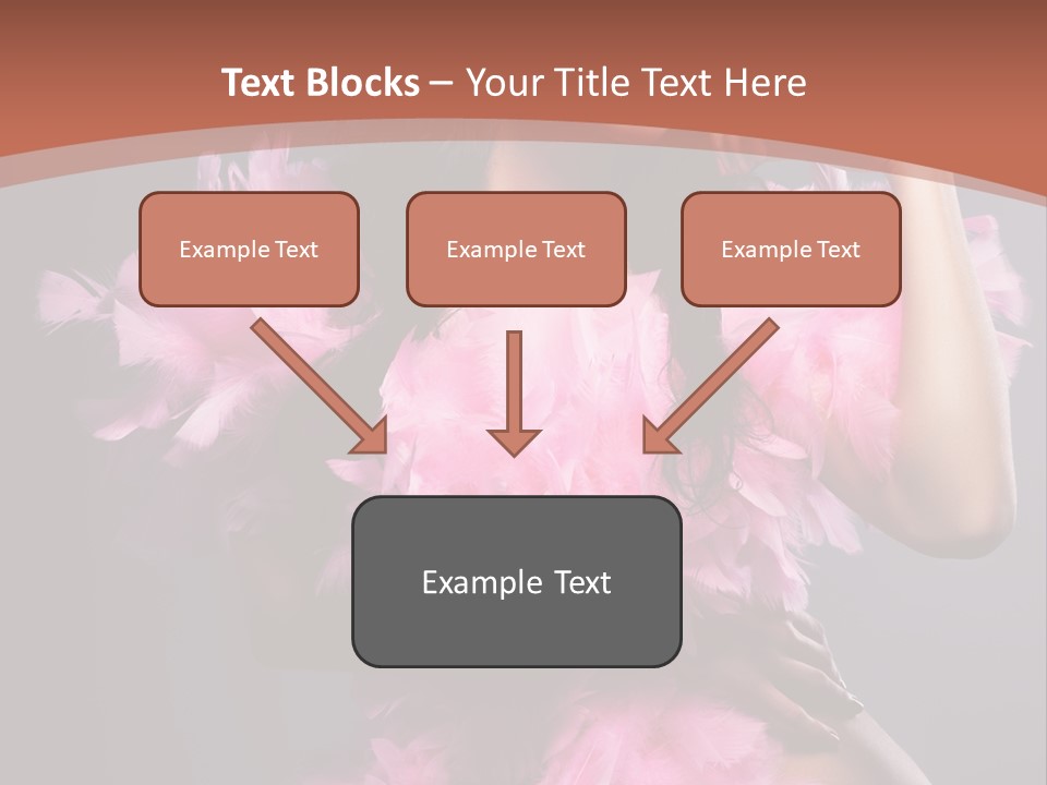 Party Lights Glamour Striptease PowerPoint Template