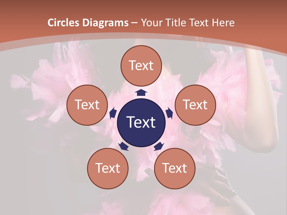 Party Lights Glamour Striptease PowerPoint Template