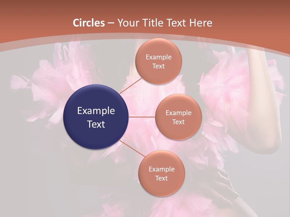 Party Lights Glamour Striptease PowerPoint Template