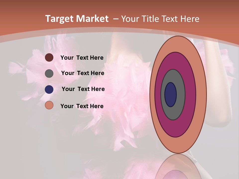 Party Lights Glamour Striptease PowerPoint Template