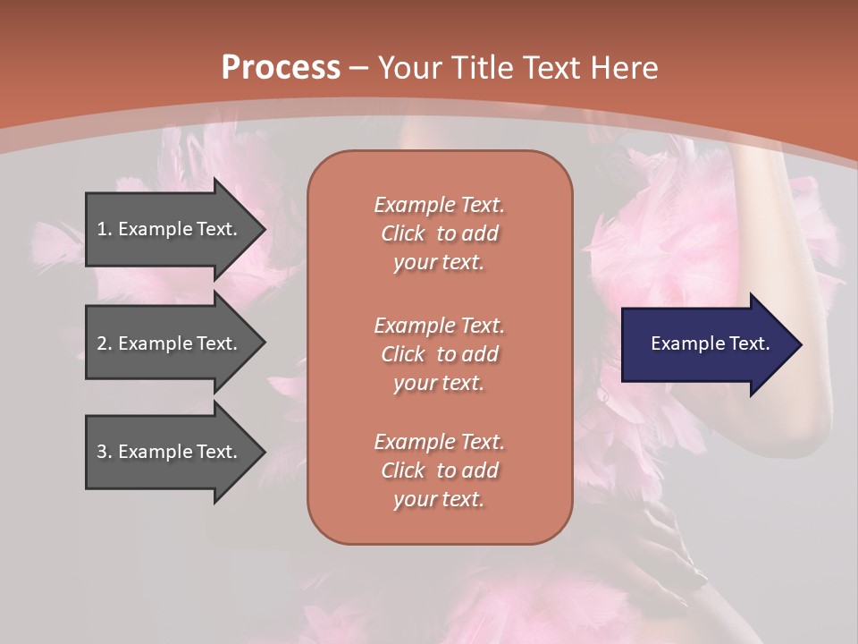 Party Lights Glamour Striptease PowerPoint Template