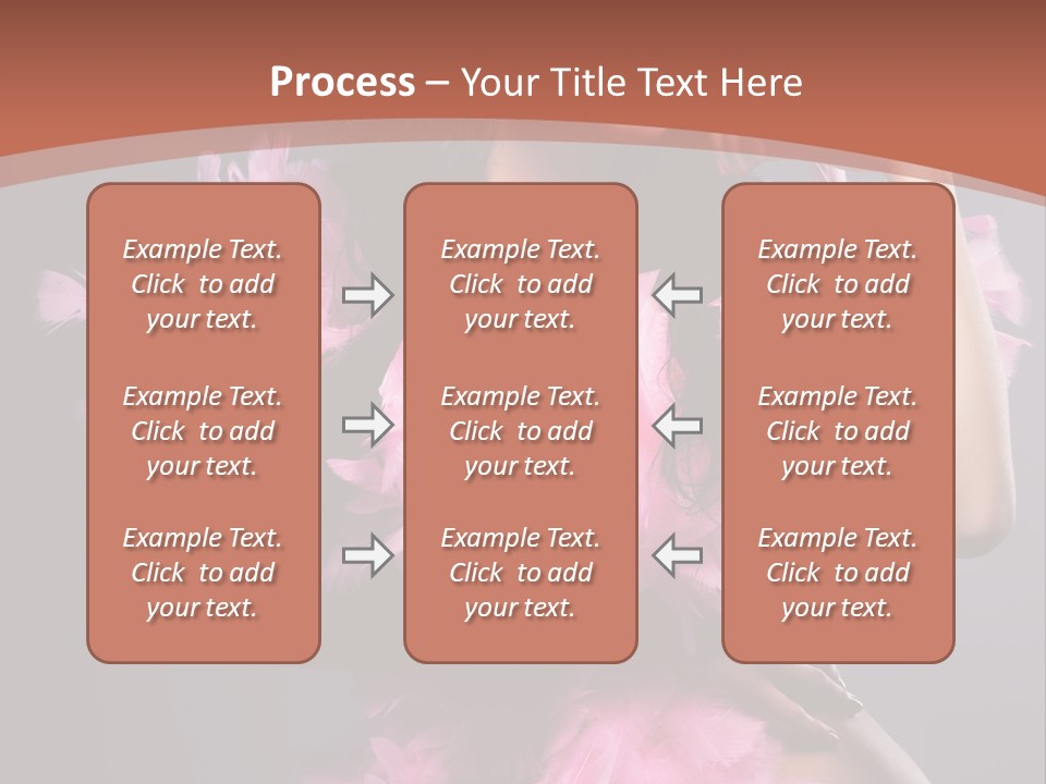 Party Lights Glamour Striptease PowerPoint Template