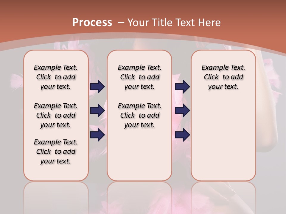 Party Lights Glamour Striptease PowerPoint Template