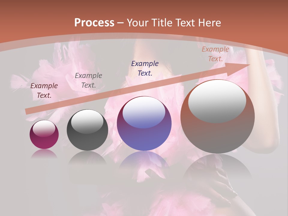 Party Lights Glamour Striptease PowerPoint Template