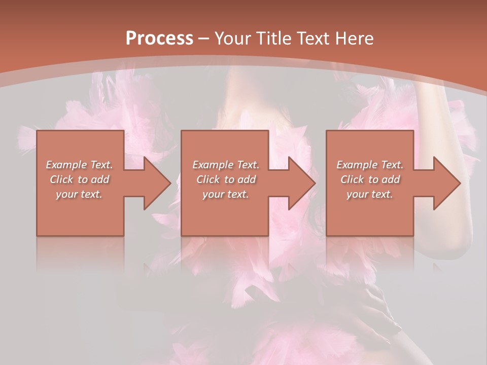 Party Lights Glamour Striptease PowerPoint Template