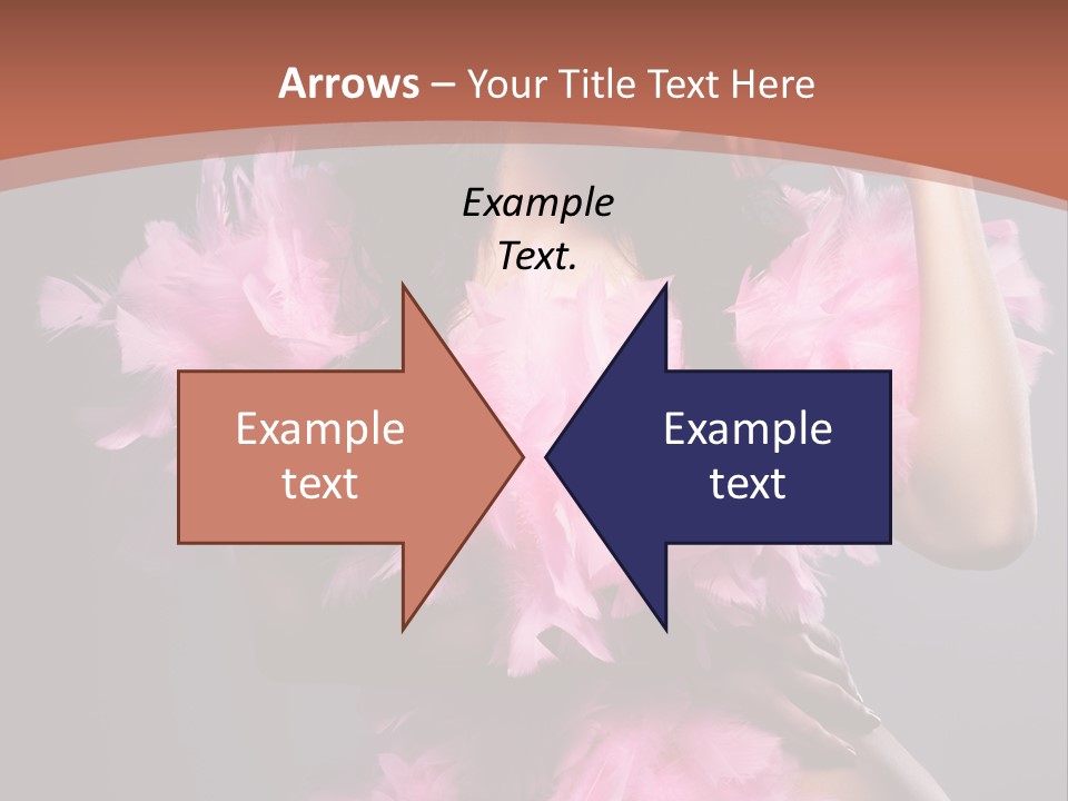 Party Lights Glamour Striptease PowerPoint Template