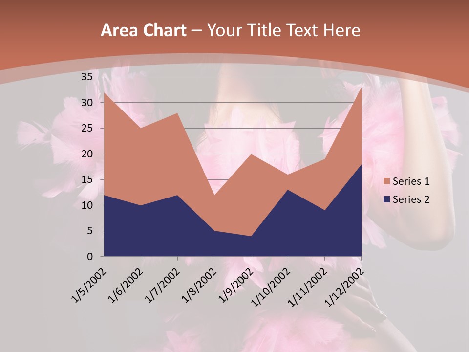 Party Lights Glamour Striptease PowerPoint Template