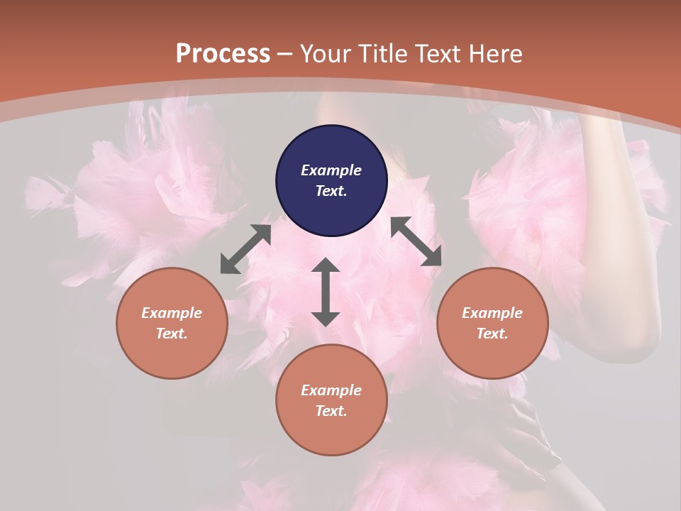 Party Lights Glamour Striptease PowerPoint Template