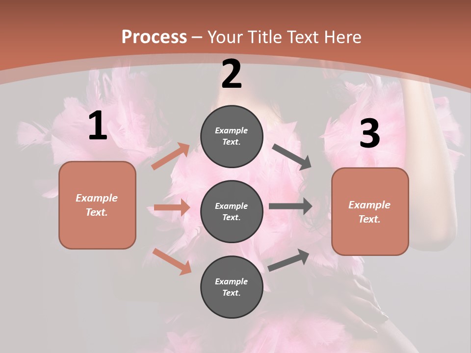 Party Lights Glamour Striptease PowerPoint Template