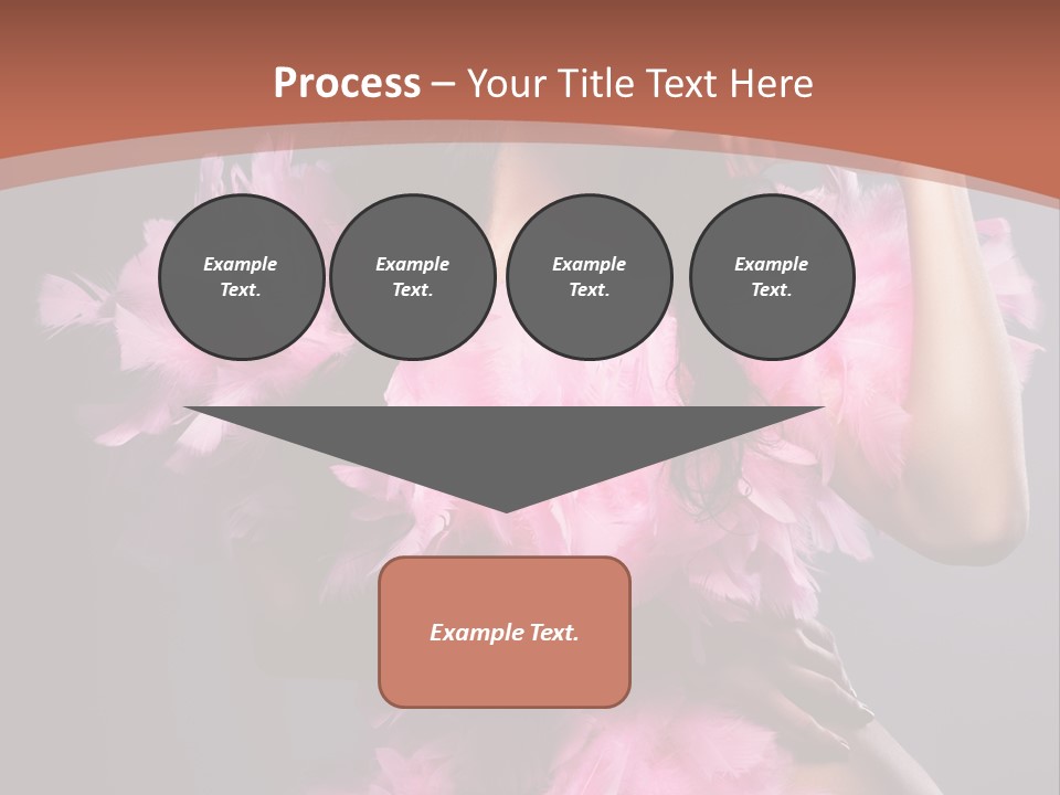 Party Lights Glamour Striptease PowerPoint Template