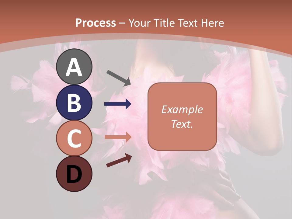 Party Lights Glamour Striptease PowerPoint Template