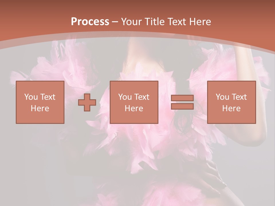 Party Lights Glamour Striptease PowerPoint Template