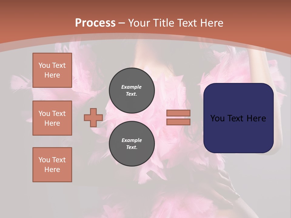 Party Lights Glamour Striptease PowerPoint Template