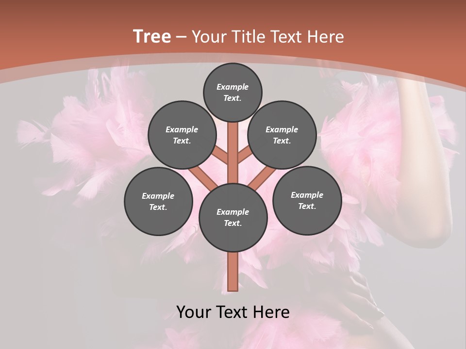 Party Lights Glamour Striptease PowerPoint Template