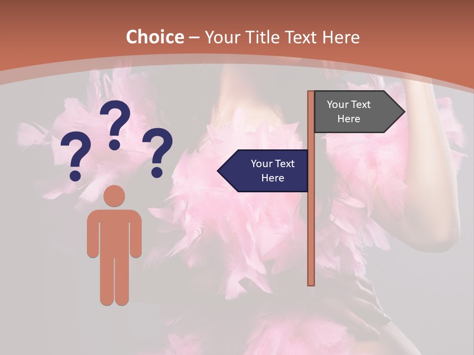 Party Lights Glamour Striptease PowerPoint Template