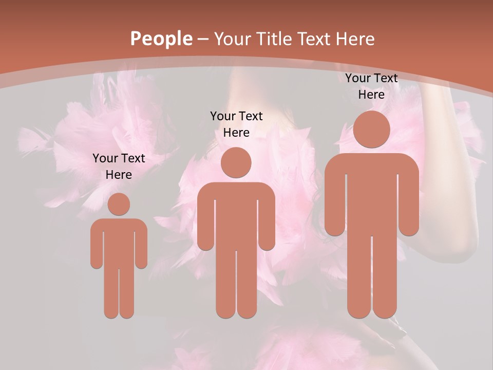 Party Lights Glamour Striptease PowerPoint Template