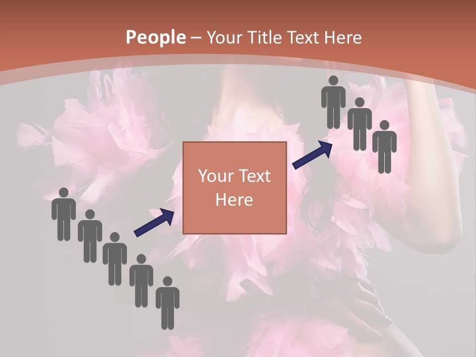 Party Lights Glamour Striptease PowerPoint Template