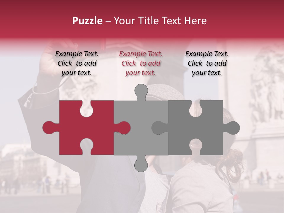 Amoureux Ballade Homme PowerPoint Template